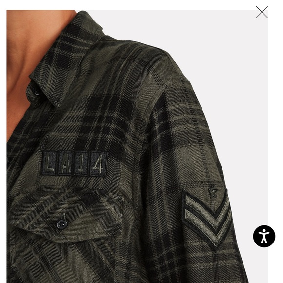 RAILS Women's Pepper Plaid Button Front Shirt Size S - Picture 8 of 13